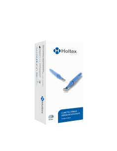 Curette dermatologique stérile