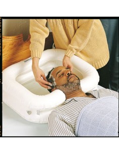 Bac à shampoing gonflable